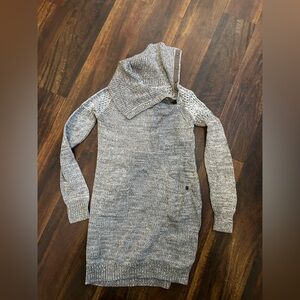 Prana Gray Women's Sweater Dress size medium